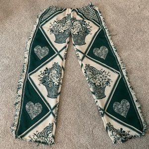 Heart blanket pants